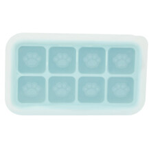(Light Blue) 8 Grids Cat Paw Silicone Ice Mold Kitchen Baby Food DIY Maker (No FDA)