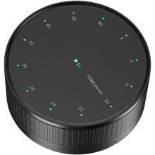 (Black) Magnetic Rotating Countdown Timer Kitchen Student Learning Time Manager Time Reminder with Bracket