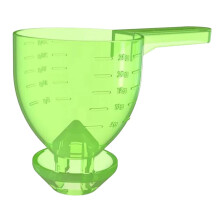 (Green) Measuring Scoop Funnel ABS Powder Funnel Water Bottle Scoop Measuring Tool (BPA Free,No FDA)