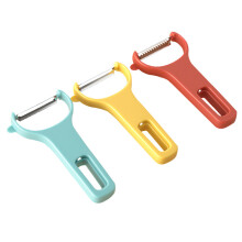 (B) 3Pcs/Set Y-shape Multifunctional Stainless Steel Vegetable Peeler Kitchen Fruit Potato Shredder (BPA Free,No FDA Certificate)