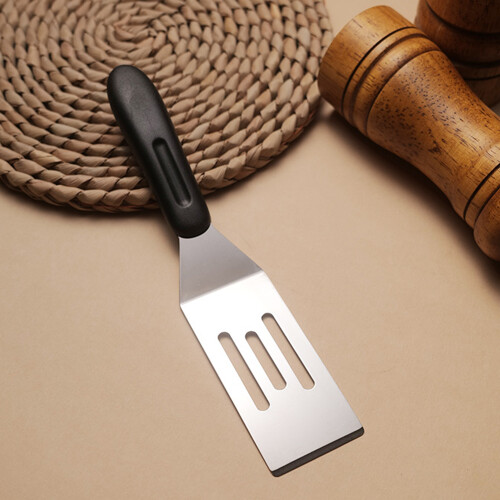 (Solid Spatula) Stainless Steel Spatula Multi-Purpose Kitchen Tool For Pancakes Steak Cake Culinary Utensil 1