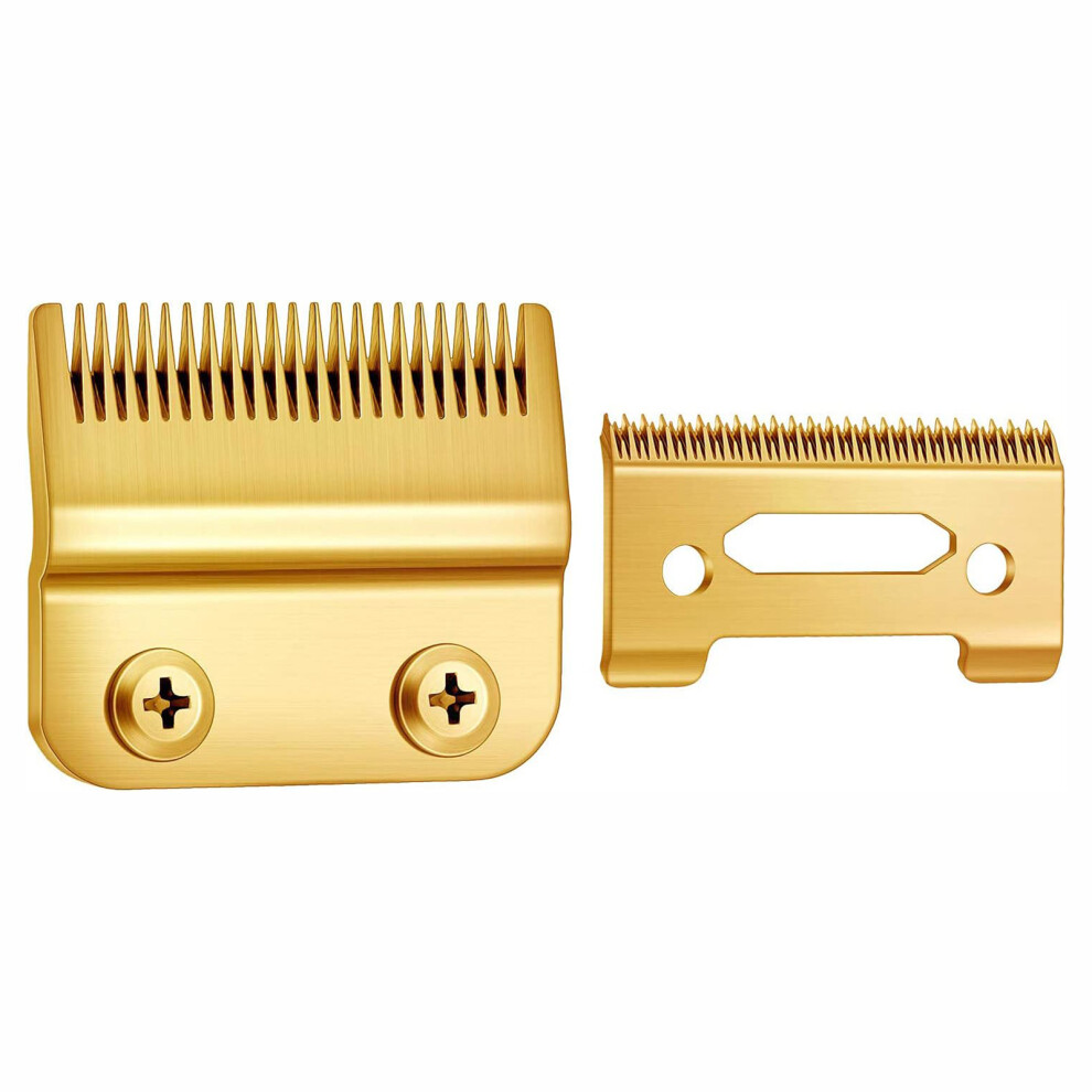 Gold (Gold) Stainless Steel Clipper Blade For Wahl 8148/1919/8591/8509 Hair Trimmer Replacement Accessories