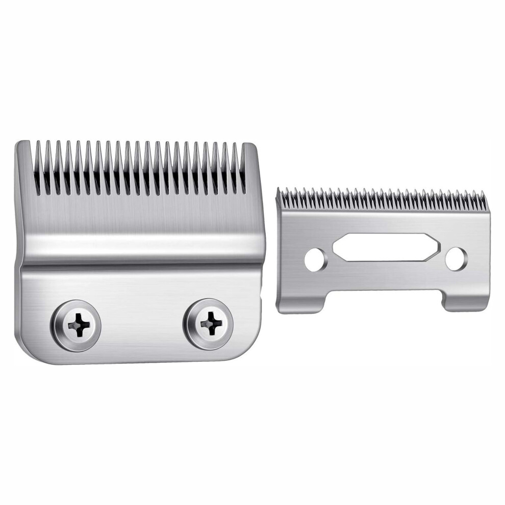 Silver (Silver) Stainless Steel Clipper Blade For Wahl 8148/1919/8591/8509 Hair Trimmer Replacement Accessories
