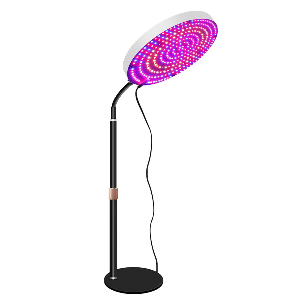 (US Plug) Style G VEG and Bloom Full Brightness Desktop Growing Lamp Round Shape Full Spectrum Plant Grow Light-image-OPC-PJS6FPF-NEW