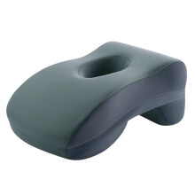 (Green) Soft Memory Foam Office Nap Pillow Sleeping Cushion with Breathable Hollow Design