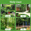 (Green) 1 Large+1 Small Tree Trunk Cover Plastic Tree Trunk Wrap Pipe Bark Protectors 7