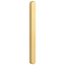 (Gold) TOPNIKE Adhesive Ultra Slim Glass Sliding Door Handle for Balcony Shower Room Pull Push Door