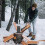 (Black) Rectangular Log Splitter Cast Iron Firewood Separator Manual Wood Splitting Tool For Home/Outdoor Use 3