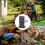 (Black) Rectangular Log Splitter Cast Iron Firewood Separator Manual Wood Splitting Tool For Home/Outdoor Use 4
