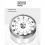 (White) Mechanical Kitchen Timer with Stand/Magnetic Base Visual Countdown for Students/Cooking Loud Alarm 4