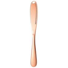 (Rose Gold) Multifunctional Stainless Steel Butter Spatula Cheese Scraping Jam Spreader Kitchen Utensil (No FDA,BPA-Free)