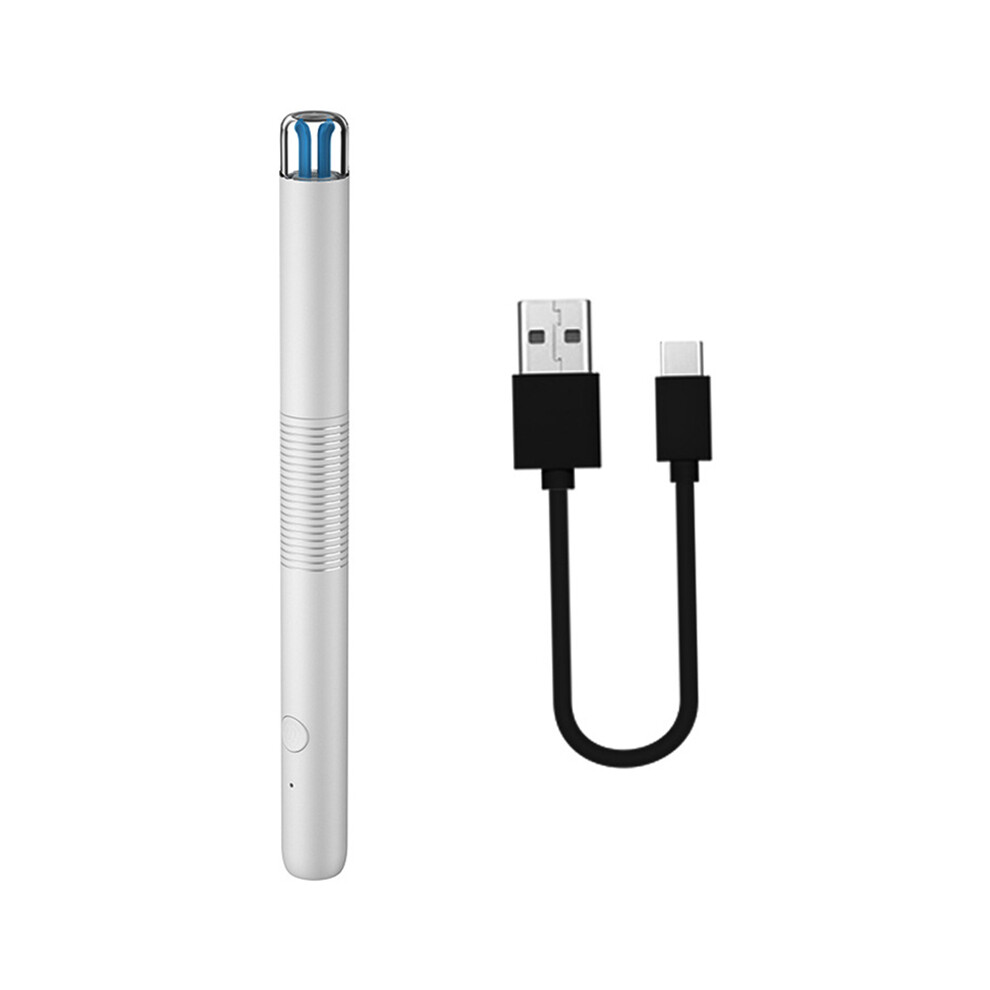 (White) WiFi Visual Ear Cleaning Endoscope Earpick with LED Light Ear Wax Removal Tool