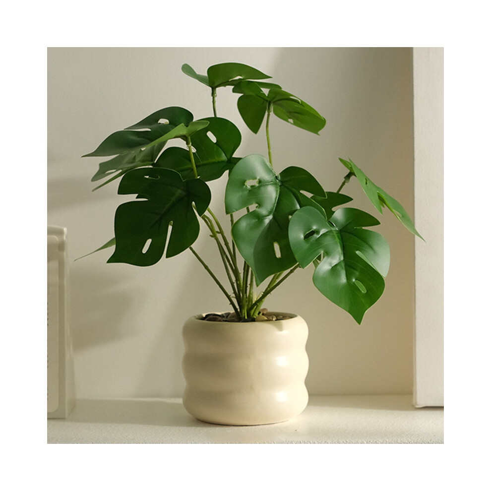 (C) Artificial Plants Nordic Decorative Mini Potted Greenery Indoor Bonsai Ornament for Office Living Room-image-OPC-PJS6M8K-NEW