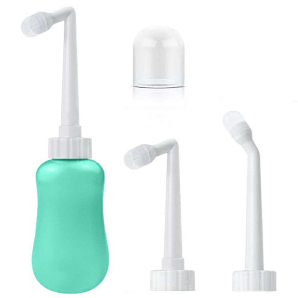 Green (Green) 360Ml Perineal Wash Bottle For Postpartum Care Personal Hygiene Portable Women Bidet Sprayer With Straight Nozzle