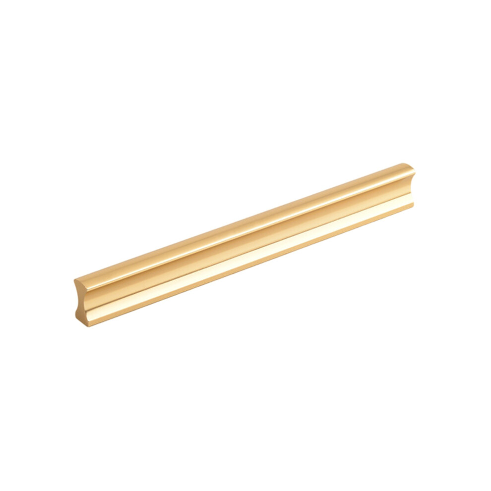 (Gold) Drawer Pull 128Mm Hole Center,150Mm Length Aluminum Alloy Kitchen Cabinet Handle Furniture Hardware 6914277307837