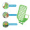 (White) Refrigerator Organizer Divider Multi-Function Storage Partition Clip-on Space Saving Fridge Dividing Board 2