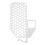 (White) Refrigerator Organizer Divider Multi-Function Storage Partition Clip-on Space Saving Fridge Dividing Board 1