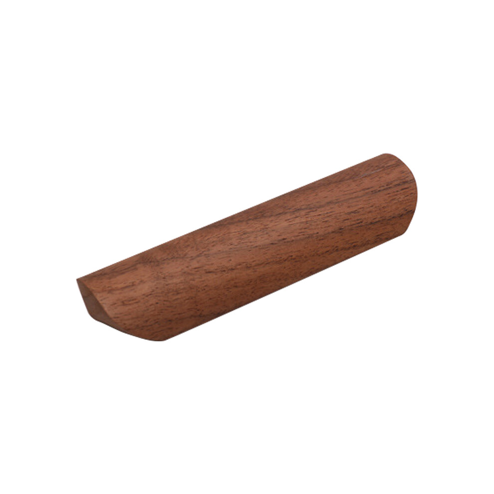 (96Mm Hole Distance) Black Walnut Cabinet Pulls Handle 22Mm Screw Cupboard Wardrobe Wooden Pulls 6914276986200