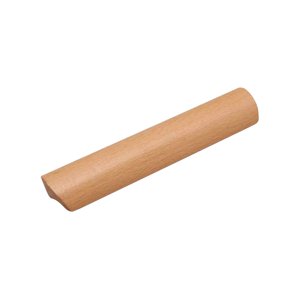 (128Mm Hole Distance) Beech Wood Cabinet Pulls Handle 22Mm Screw Cupboard Wardrobe Wooden Pulls 6914277718176
