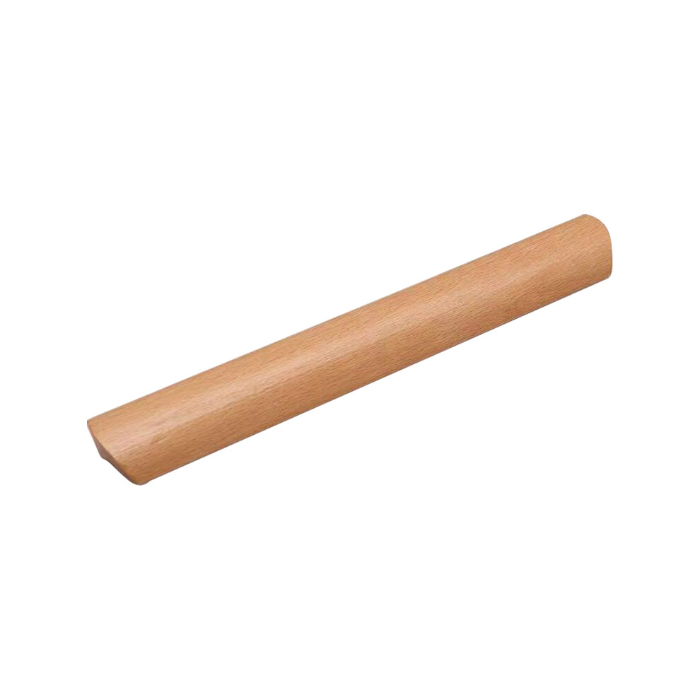 (192Mm Hole Distance) Beech Wood Cabinet Pulls Handle 22Mm Screw Cupboard Wardrobe Wooden Pulls 6914277501273