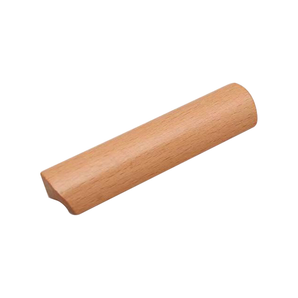 (96Mm Hole Distance) Beech Wood Cabinet Pulls Handle 22Mm Screw Cupboard Wardrobe Wooden Pulls 6914279873651