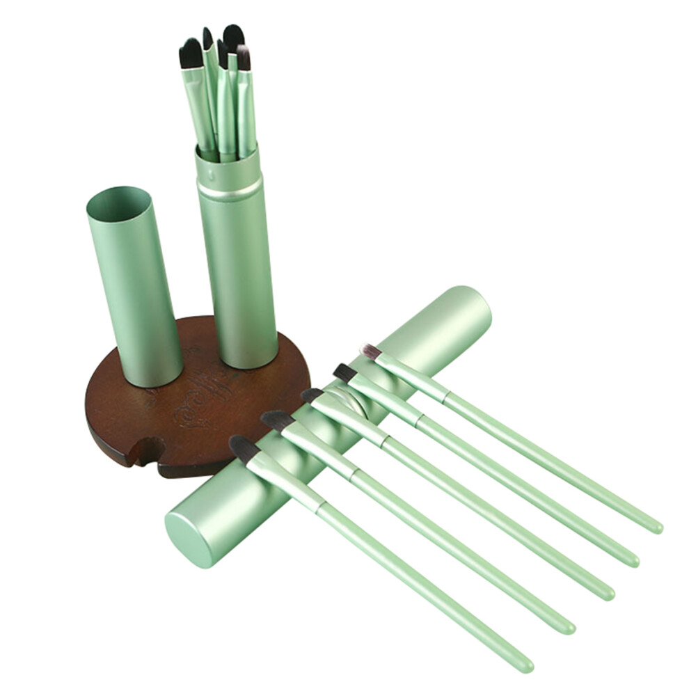 Green (Green) 5Pcs/Set Makeup Brush Eye Shadow Eyebrow Lip Brush Nose Shadow Brush Facial Makeup Brushes