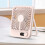 (Pink) 101 1-100 Gears Stepless Speed Silent Desk Fan with Triangular Support (CE/FCC Certified) 1