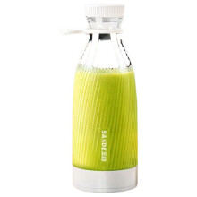 (White) BLENDER 500ml Juicer Cup USB Rechargeable Handheld Fruit Mixer Bottle Juicer (BPA-Free,NO FDA Certification)