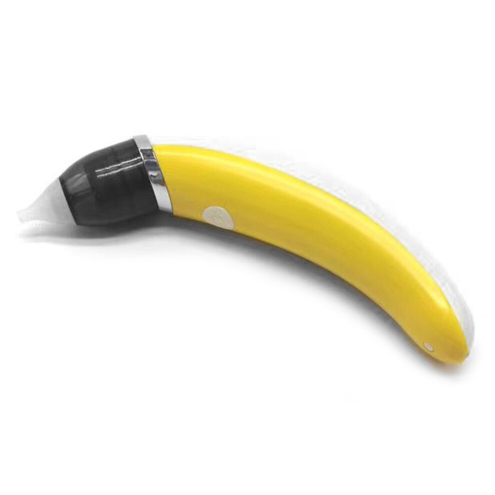 (Yellow) Baby Nasal Aspirator Electric Nose Cleaner For Newborns Infants Vacuum Suction Nose Cleaning Device Yellow