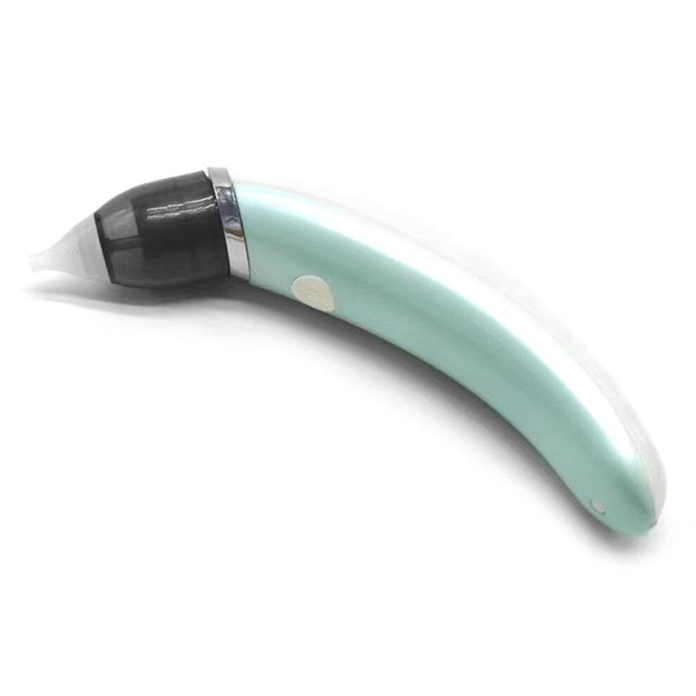 (Green) Baby Nasal Aspirator Electric Nose Cleaner For Newborns Infants Vacuum Suction Nose Cleaning Device Green