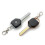 (Gold) Mini LED Flashlight Keychain Portable LED Night Light Key Shaped Camping Emergency Lighting Illuminating Tool 6