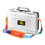 (D) DEVASO For Nintendo Switch Travel Box Waterproof Carrying Case Soft Lining Hard Case,Color Splicing 6