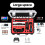(D) DEVASO For Nintendo Switch Travel Box Waterproof Carrying Case Soft Lining Hard Case,Color Splicing 2