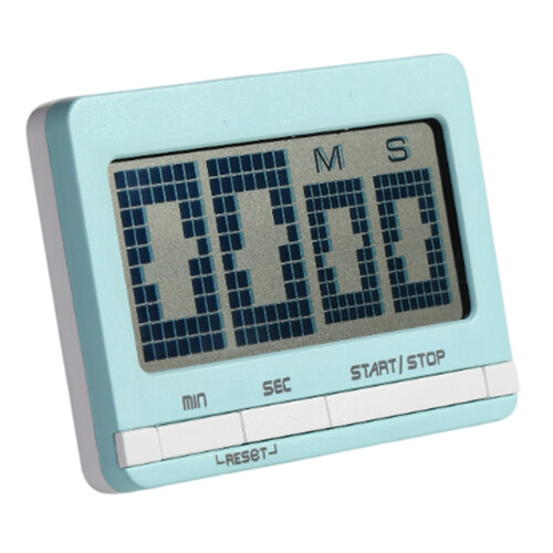 (Green) 338 Large Screen Kitchen Timer Countdown Alarm Clock for Students/Cooking Time Management