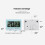 (Green) 338 Large Screen Kitchen Timer Countdown Alarm Clock for Students/Cooking Time Management 8