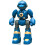 (Blue) BG1545 AI Voice Control Robot for Kids Remote Control Programmable Gesture Sensing Dancing Light Sound Interactive Educational Toy 1