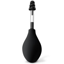 (Black) Portable Silicone Inner Ear Pressure Tool Reduces Tension Ear Pressure Relief Suction Device