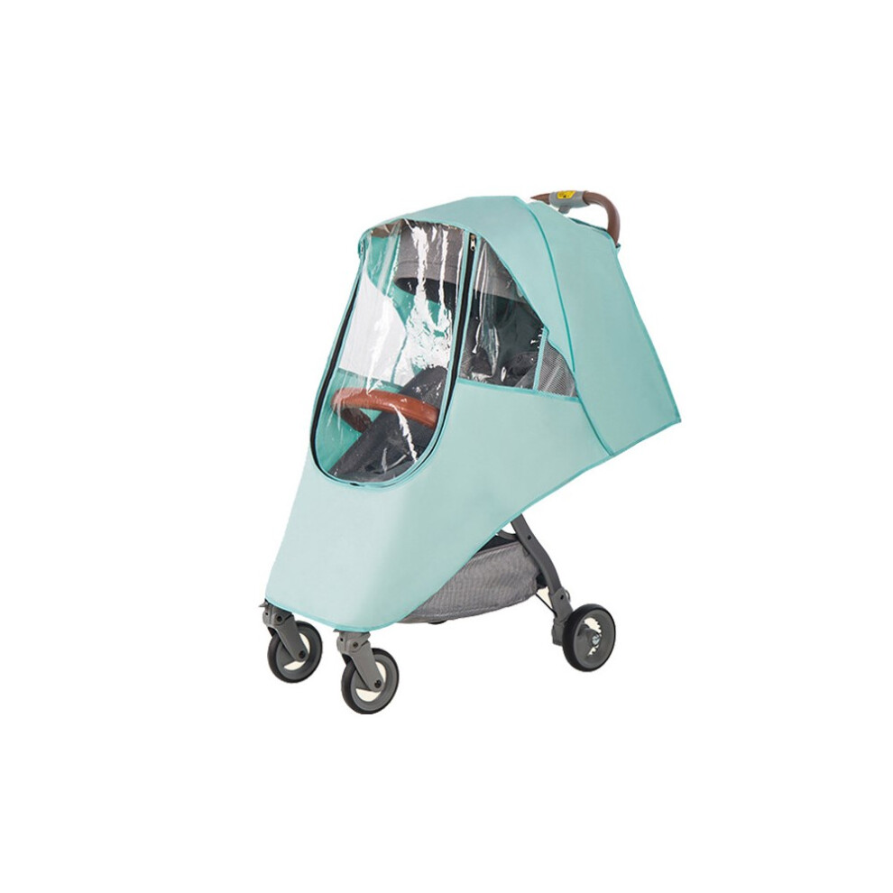 (Green) Stroller Weather Shield Windproof Warm Rain Cover For Baby Carriages Waterproof Protection Green