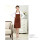 (Coffee) Home Kitchen Simple Stylish Pure Color Apron 2