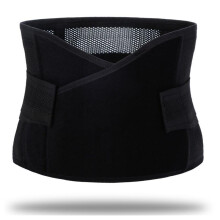 (Black) For Postpartum Recovery Belly Wrap Breathable Support Belt Waist Shaper Back Support (MOQ: 6Pcs)
