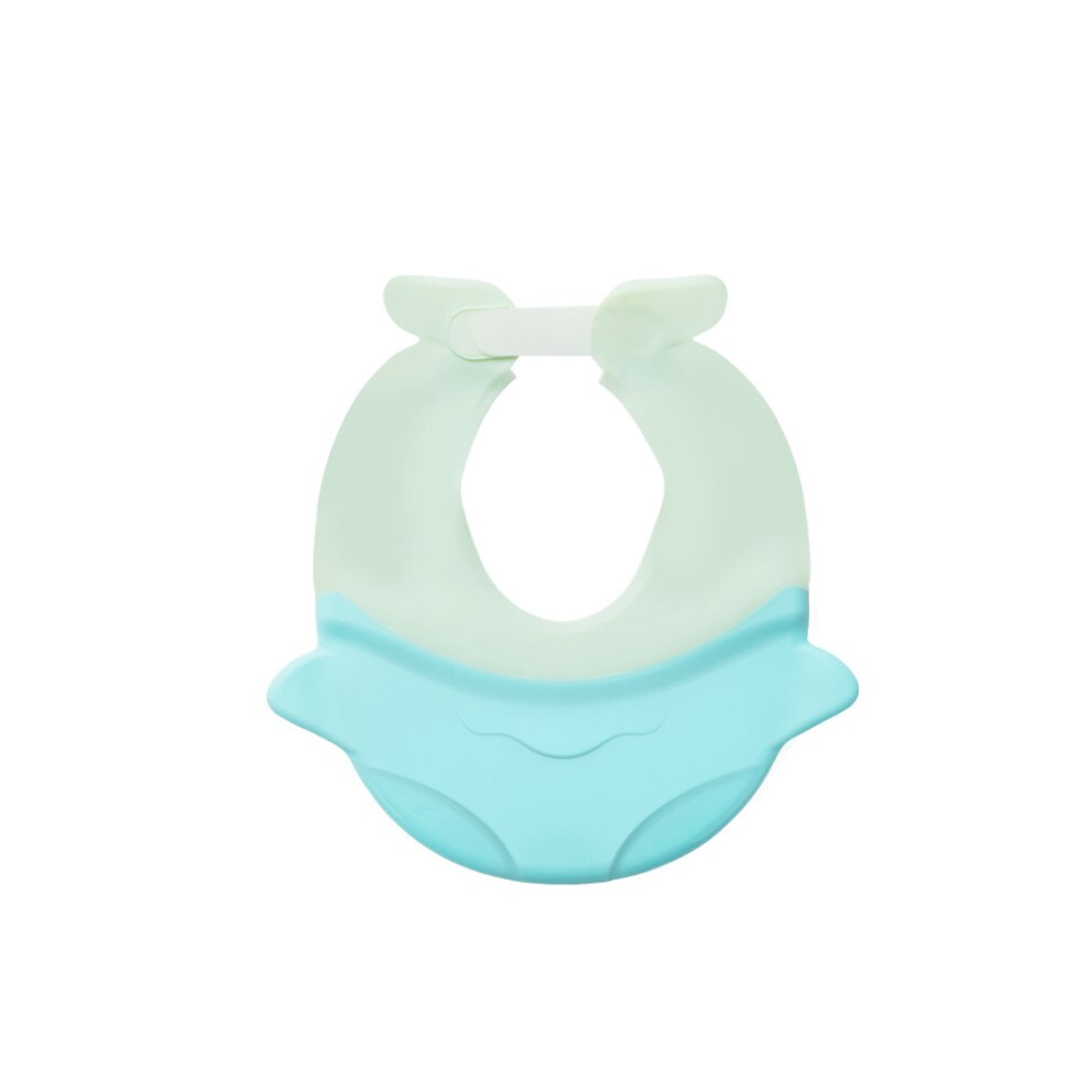 (Whale/Blue) Creative Baby Kids Bathing Cap Shampoo Shower Protect Hat with Cute Cartoon Shape