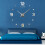 (Silver) DIY Acrylic Wall Clock Living Room Wall Decorative Clock Sticker Clock 2
