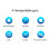Silver String Rotating Ball Stress Relief Desktop Spherical Gyro Fidget Toy,Diameter: 45mm 3