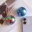 Silver String Rotating Ball Stress Relief Desktop Spherical Gyro Fidget Toy,Diameter: 45mm 5