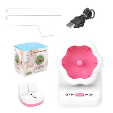 DIY Electric Bead Spinner for Jewelry Bracelets Making,Auto Clay Beads Bowl