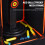 MH3585A Electric Scoring Target Rotating Target Toy with Protection Mesh 8