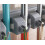 Wall Mounted Mop Broom Holder Storage with 4 Positions and 5 Hooks 6