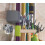 Wall Mounted Mop Broom Holder Storage with 4 Positions and 5 Hooks 7