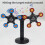 3578 Children Electric Rotating Shooting Target Automatic Reset Electronic Scoring Target 4