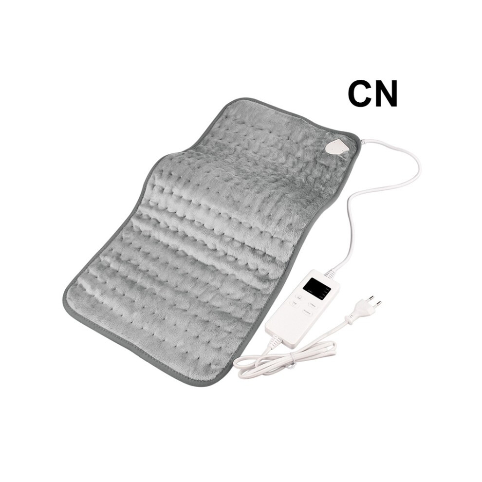 (J) 30x60cm Electric Heating Blanket Heated Throw Machine Washable Soft Heated Mat